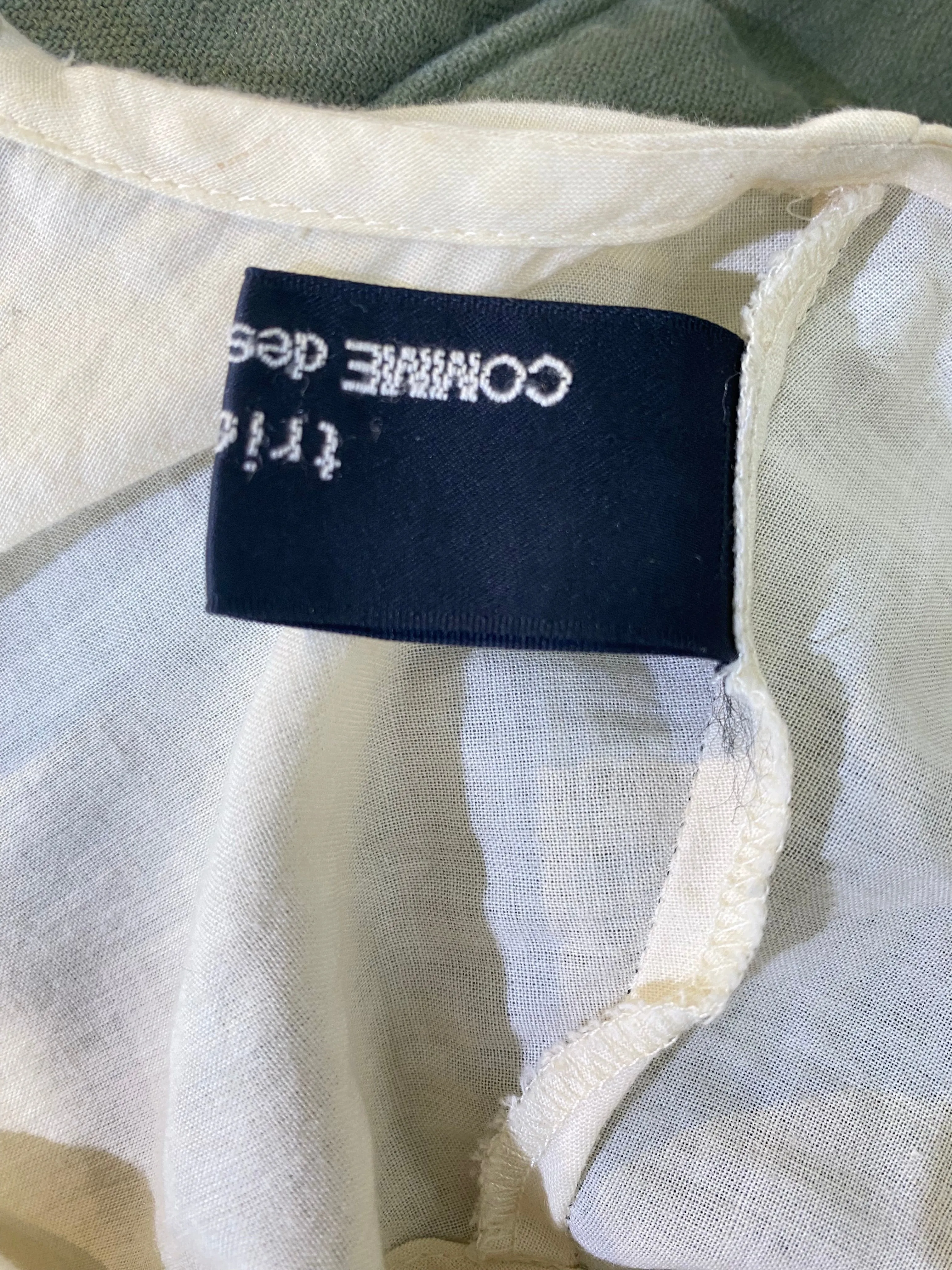Comme des Garcons Floral Dress