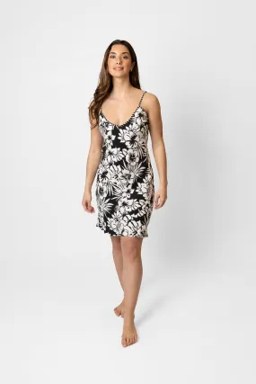 Copacabana Floral Strappy Mini Cami Dress