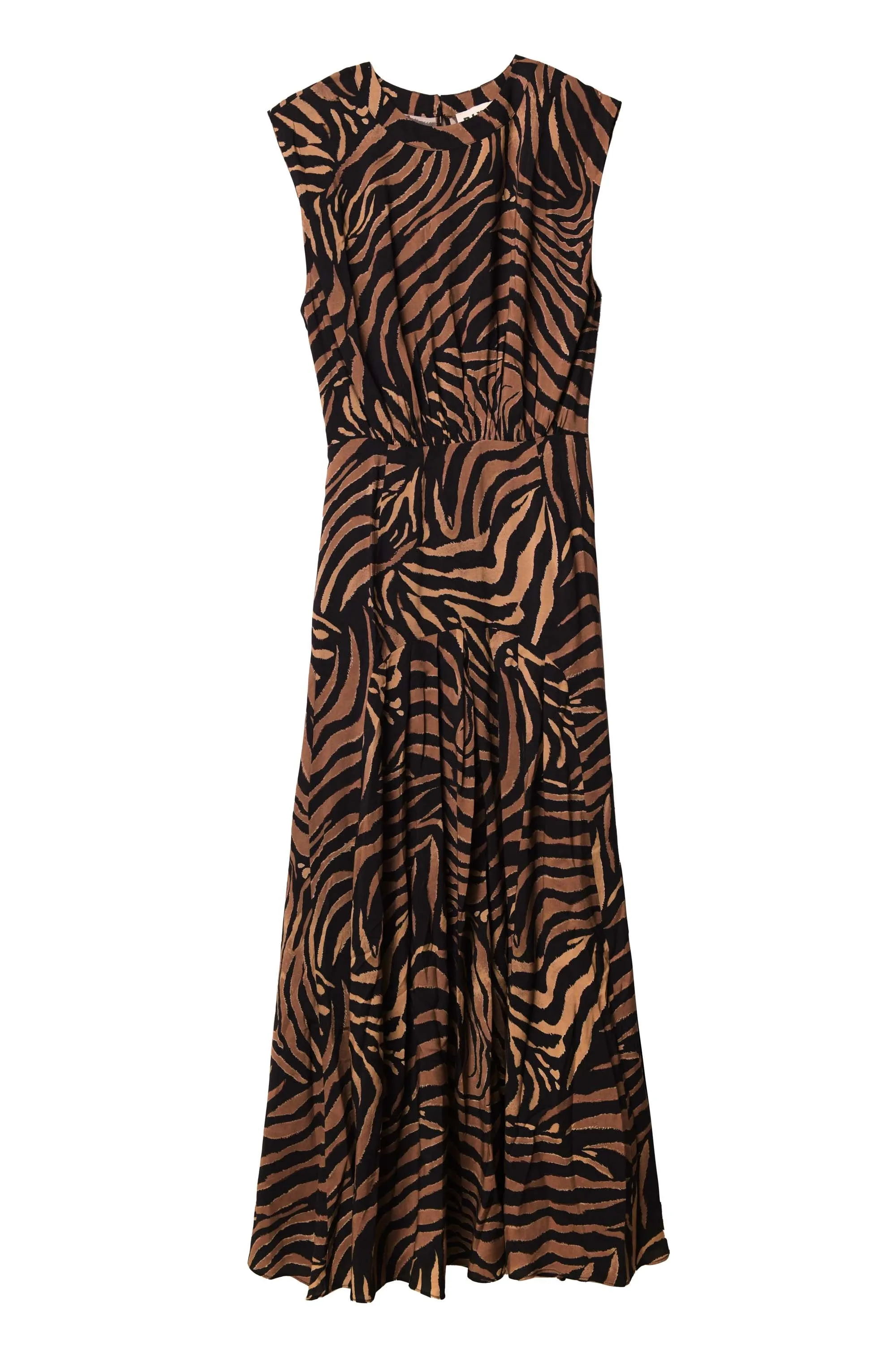 Coralie - Tiger Patchwork Black