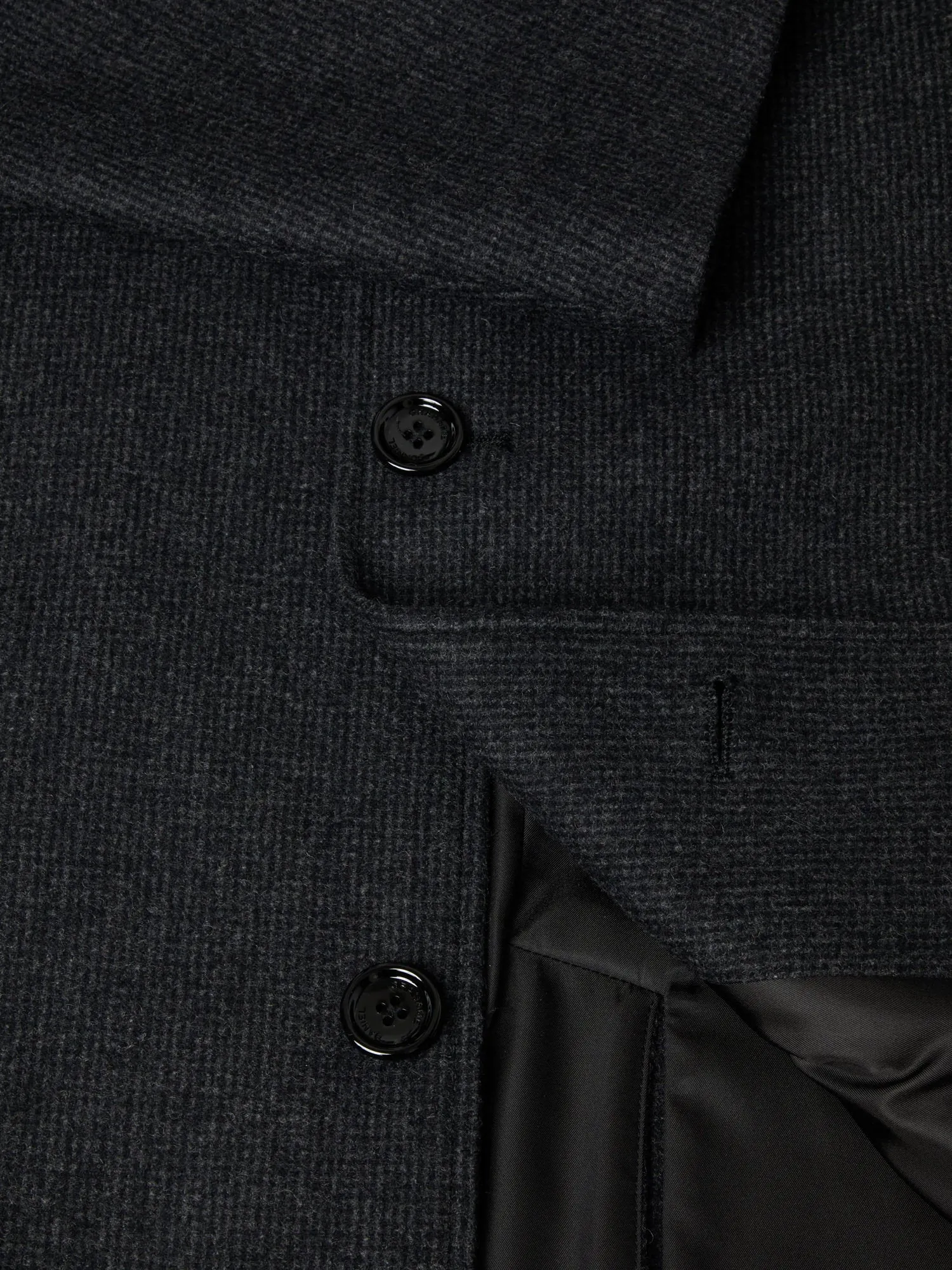 Daniel Grahame 90604 09 Charcoal Bales Overcoat