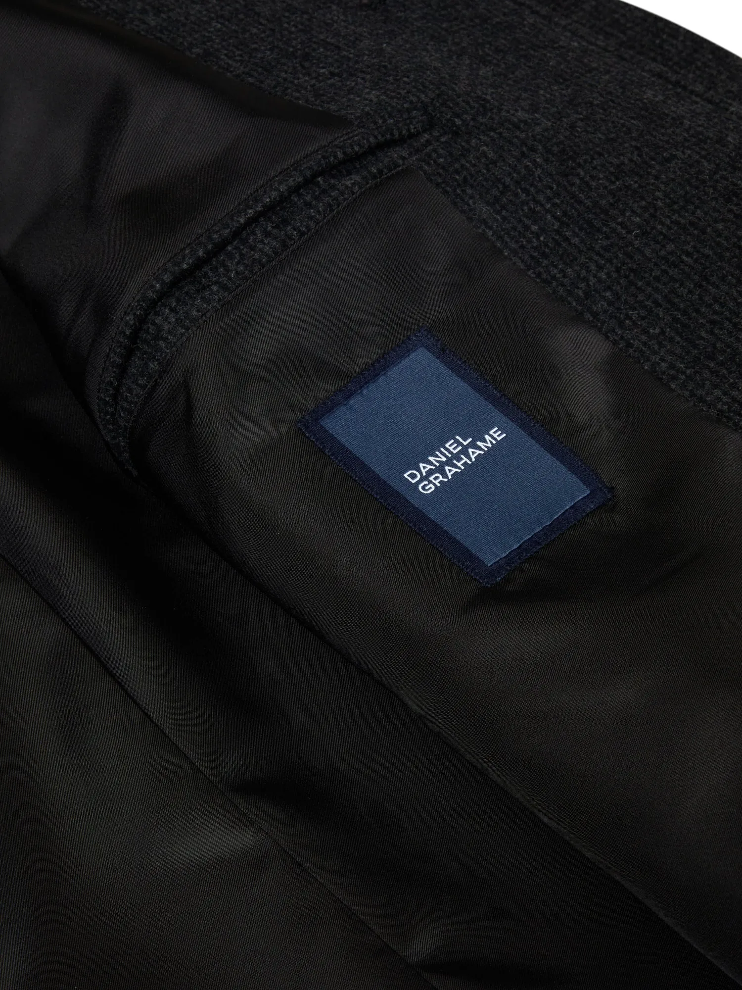 Daniel Grahame 90604 09 Charcoal Bales Overcoat
