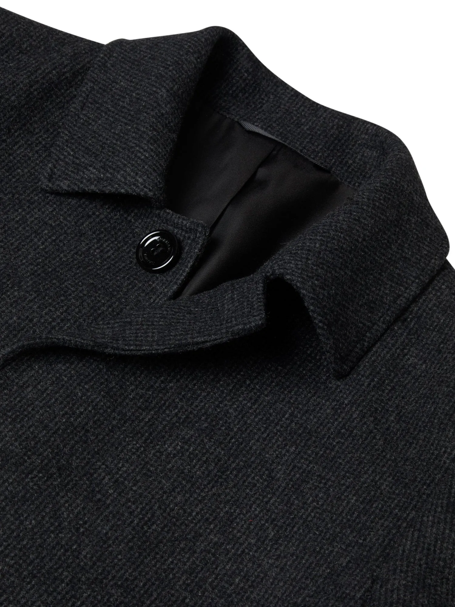 Daniel Grahame 90604 09 Charcoal Bales Overcoat