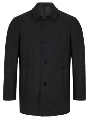 Daniel Grahame 90604 09 Charcoal Bales Overcoat