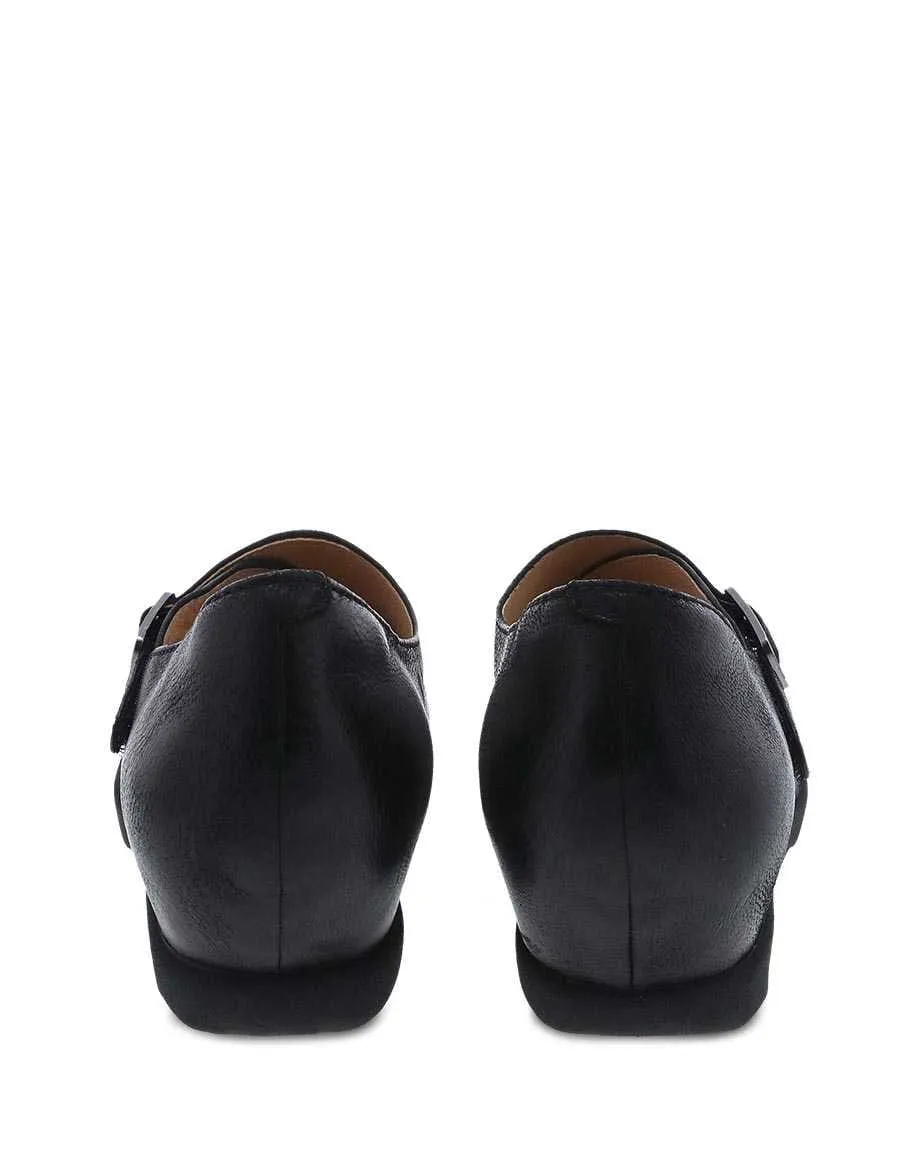 Dansko Women's Marisa Shoes- Black Burnished Nubuck