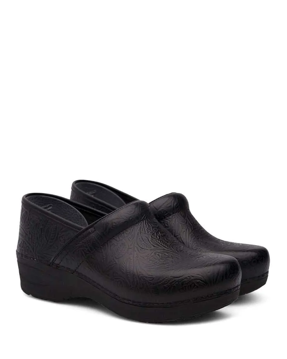 Dansko Women's XP 2.0 Clogs- Tooled Black Floral