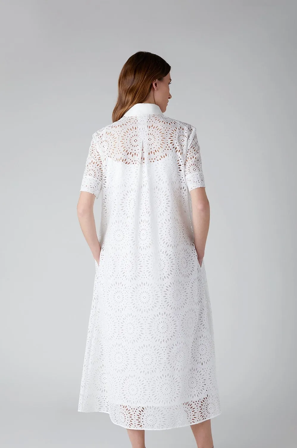 Daria Broderie A line Dress