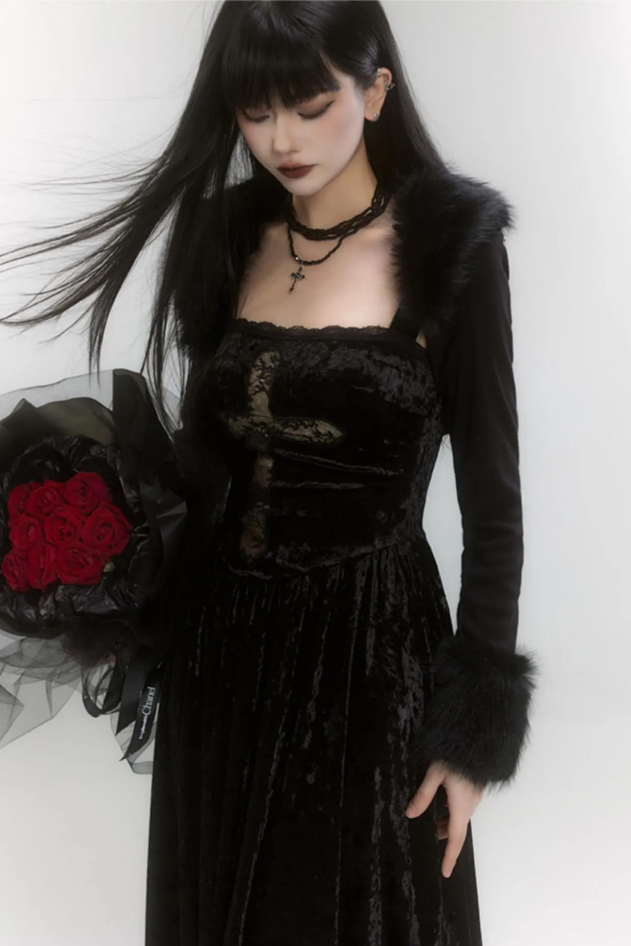 Dark Velvet Slip Set-Up