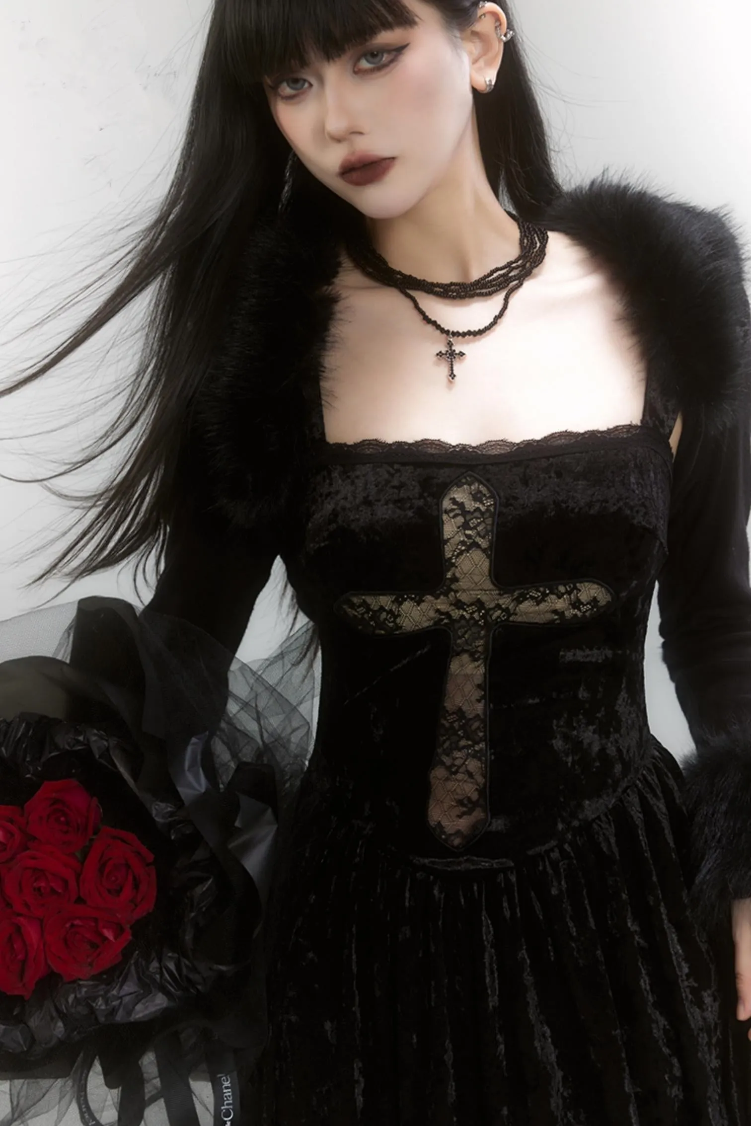 Dark Velvet Slip Set-Up