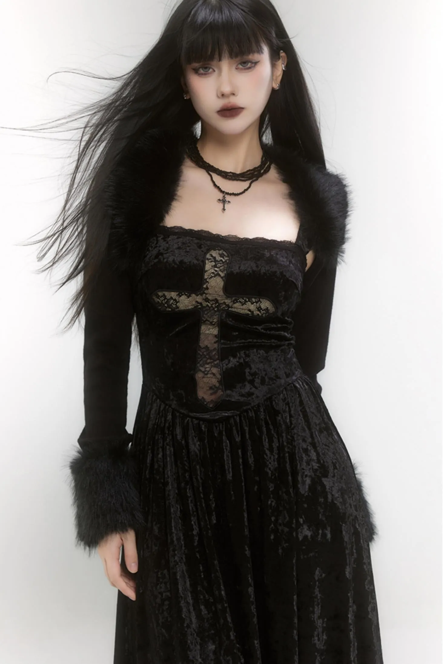 Dark Velvet Slip Set-Up