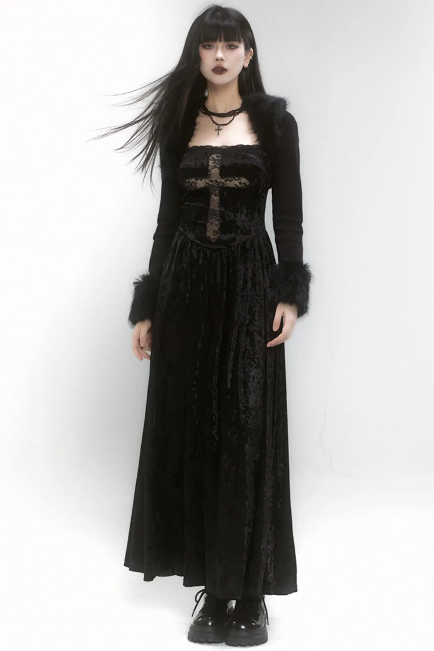Dark Velvet Slip Set-Up