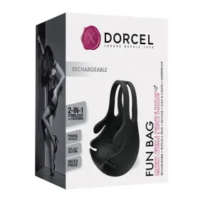 Dorcel Fun Bag Rechargeable Silicone Vibrating Cockring & Testicle Stimulator