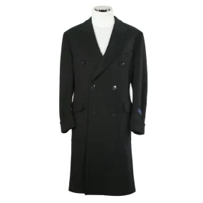 Double Breasted Cashmere Wool Coat