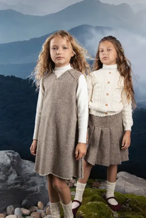 dress wool tweed - grey