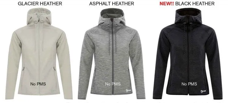 DRYFRAME® Dry Tech Fleece Full Zip Hooded Ladies' Jacket