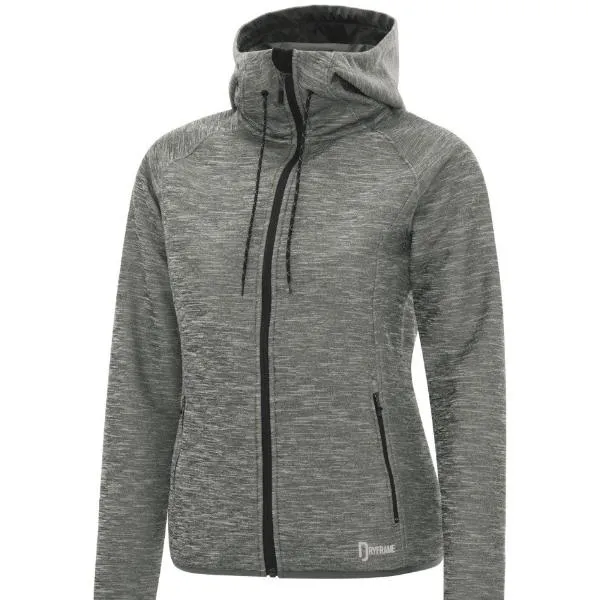 DRYFRAME® Dry Tech Fleece Full Zip Hooded Ladies' Jacket