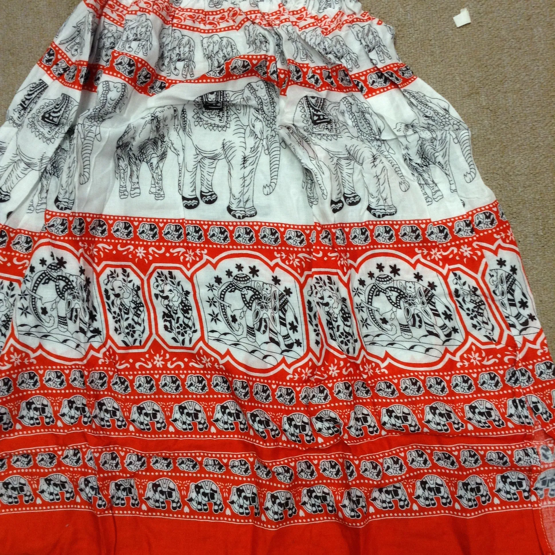 Elephant Print Dual Dress/Skirt