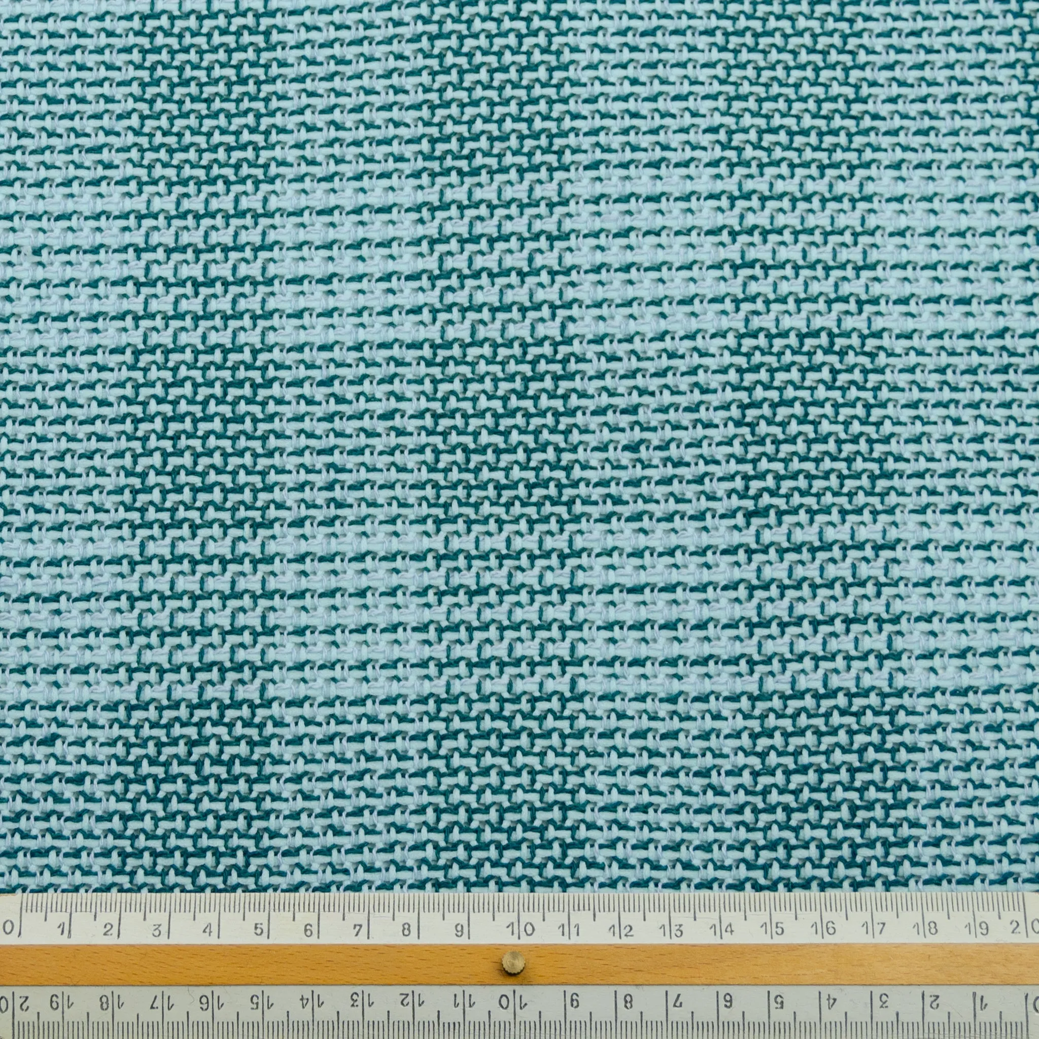 Elowen Green Plaid Knitted Polycotton