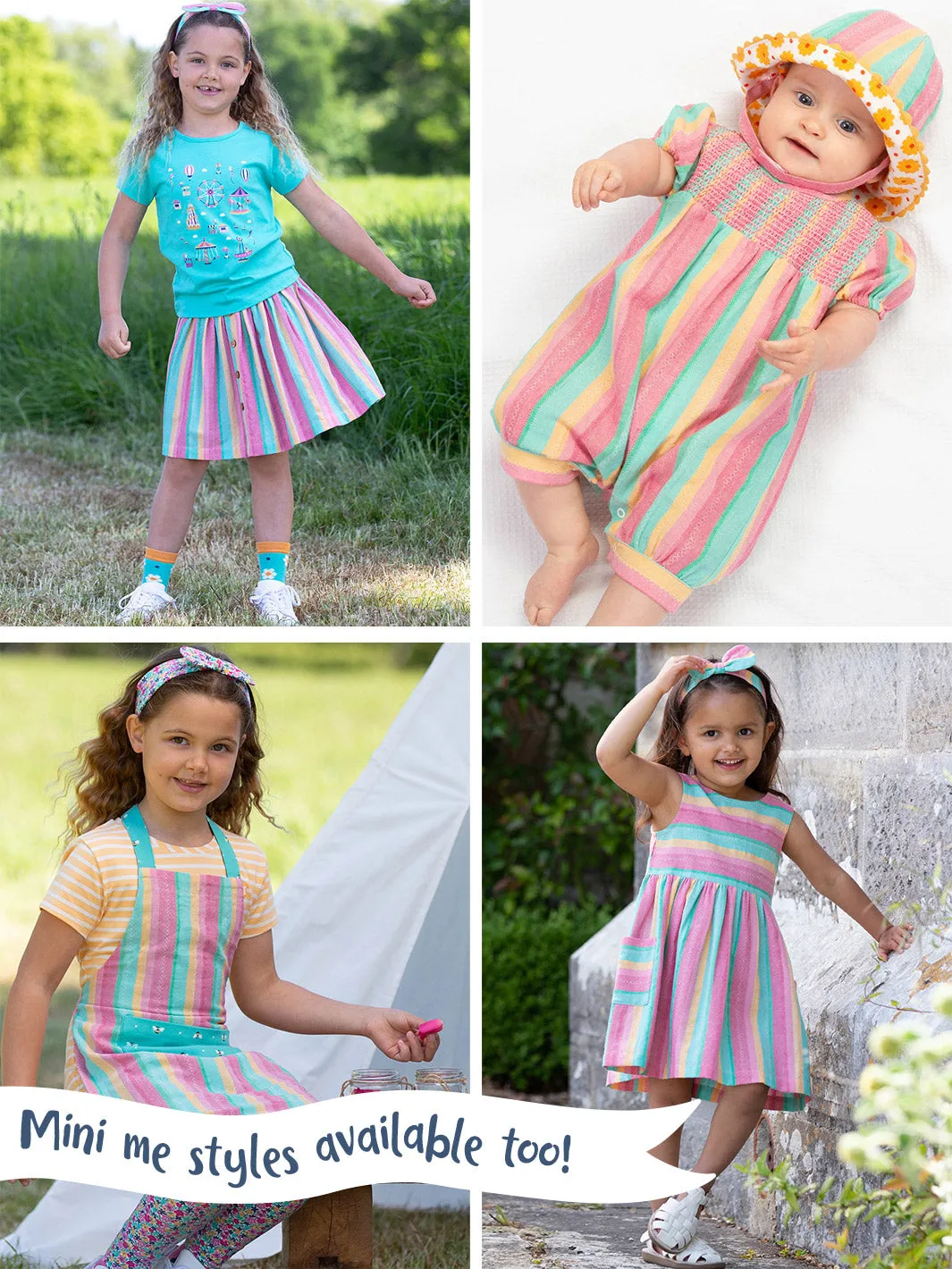 Everley dress special stripe