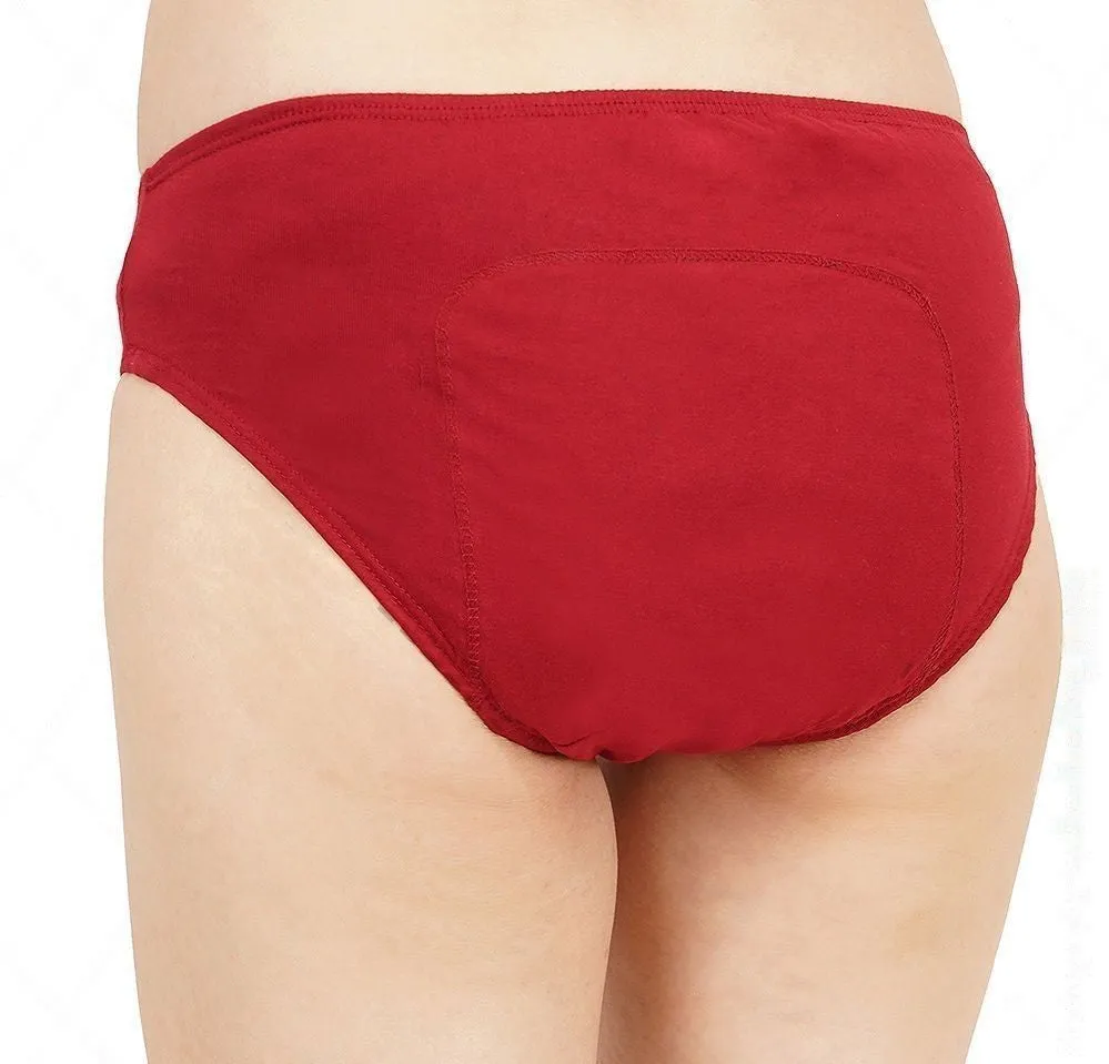 Fabpad Pantyliner Hipster Panties for everyday spotting and light flow (Pack of 1)
