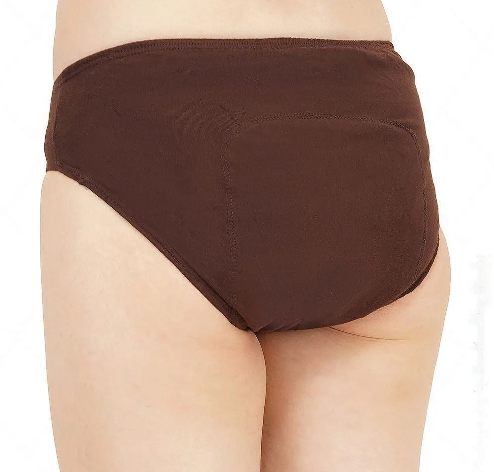 Fabpad Pantyliner Hipster Panties for everyday spotting and light flow (Pack of 1)