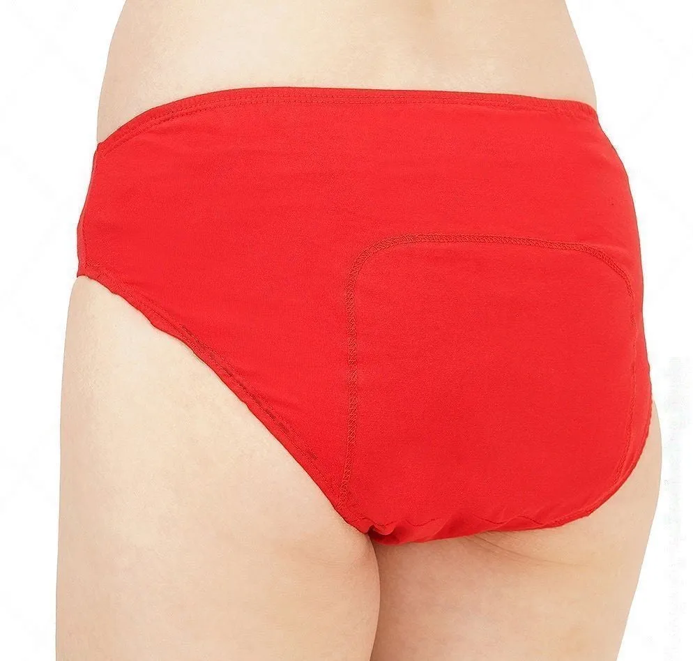 Fabpad Pantyliner Hipster Panties for everyday spotting and light flow (Pack of 1)