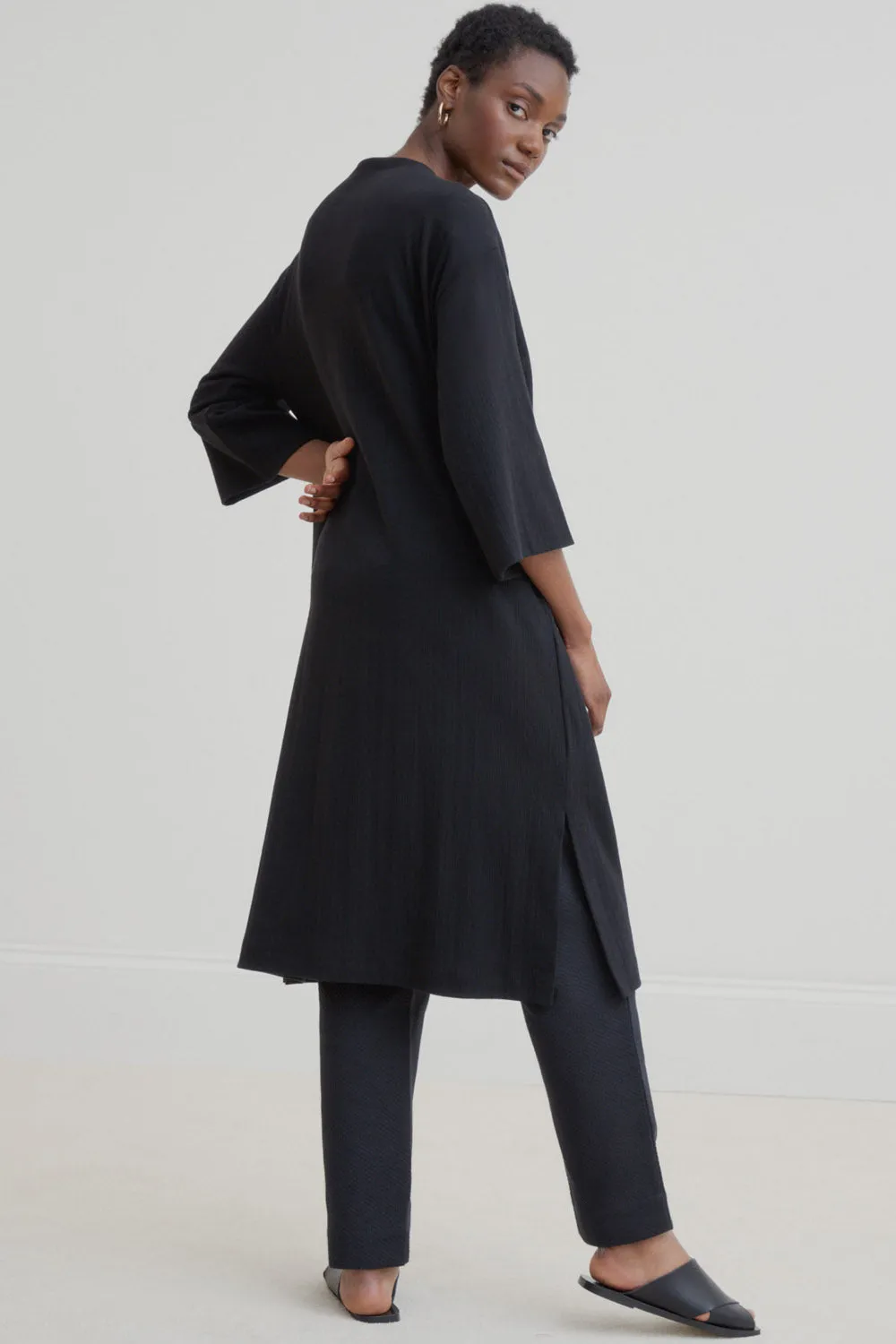 Funnel Neck Dress