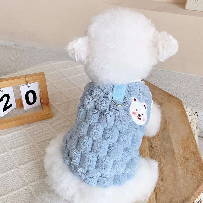 Furry Jacket Pet Vest