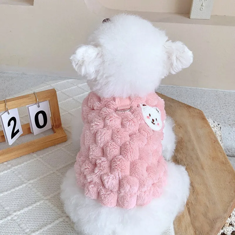 Furry Jacket Pet Vest