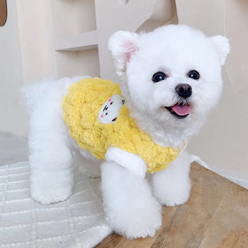 Furry Jacket Pet Vest