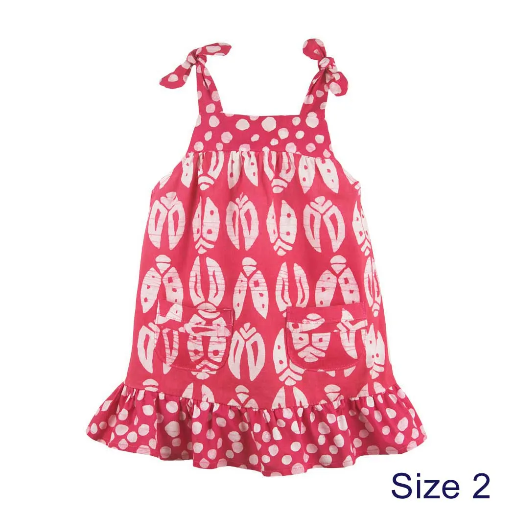 Girls Pocket Dress Bugs Primrose Global Mamas