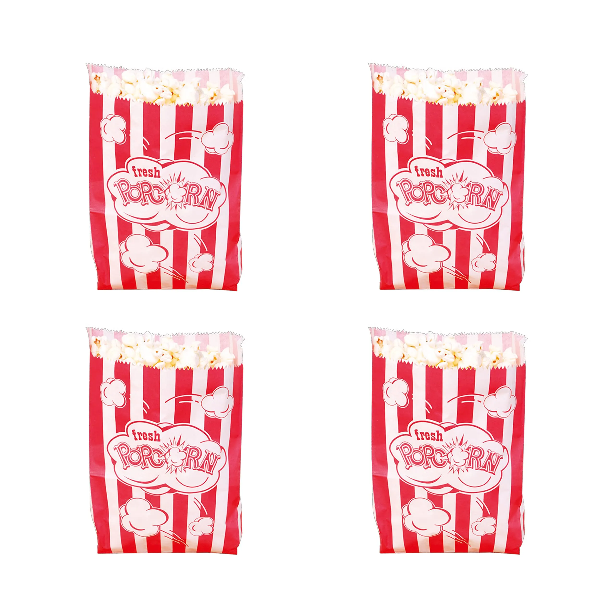 Global Gizmos 50900 Fat Free Hot Air Popcorn Maker | No Oil | 4 Bags Included | Healthy Home-Made Treats | Movie Nights/Sleepovers/Kids Parties | 1200 W |, Plastic, Red