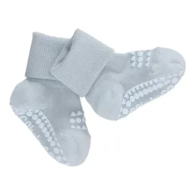 gobabygo antislipsok bamboo blauw sky