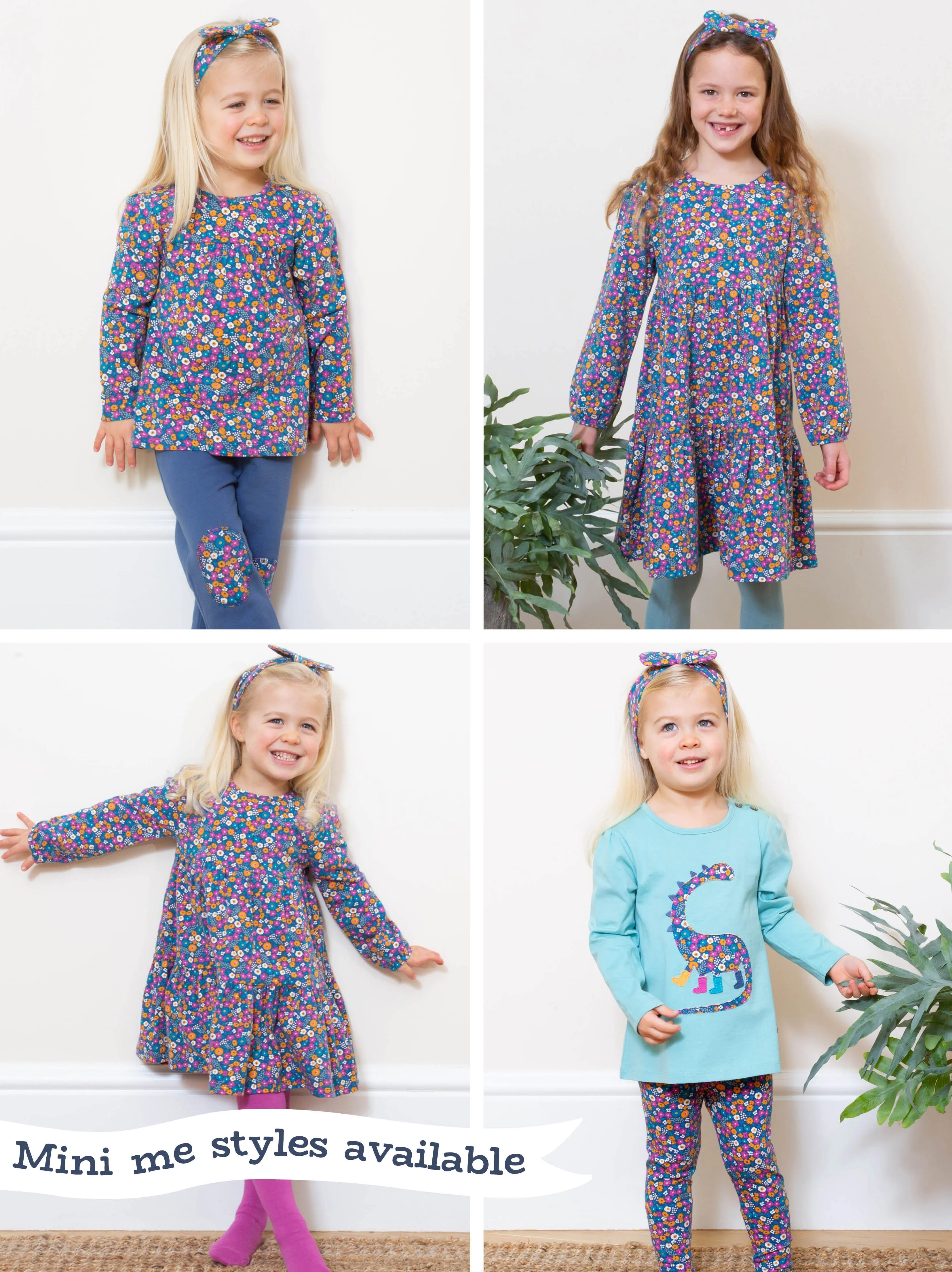 Harbour jersey dress faraway ditsy