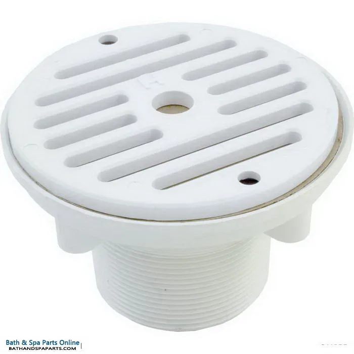 Hayward Grate Adjustable Inlet Fitting [1-1/2" Slip] [White] (SP1424S)