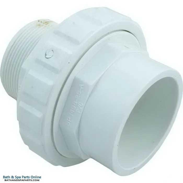 Hayward Union [2" MPT x 2" Slip] [Flush] [White] (SP14983S)