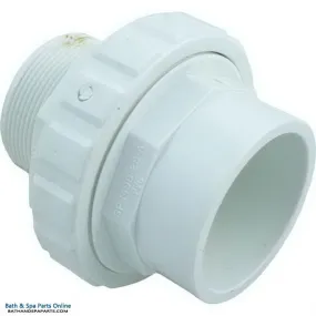 Hayward Union [2" MPT x 2" Slip] [Flush] [White] (SP14983S)