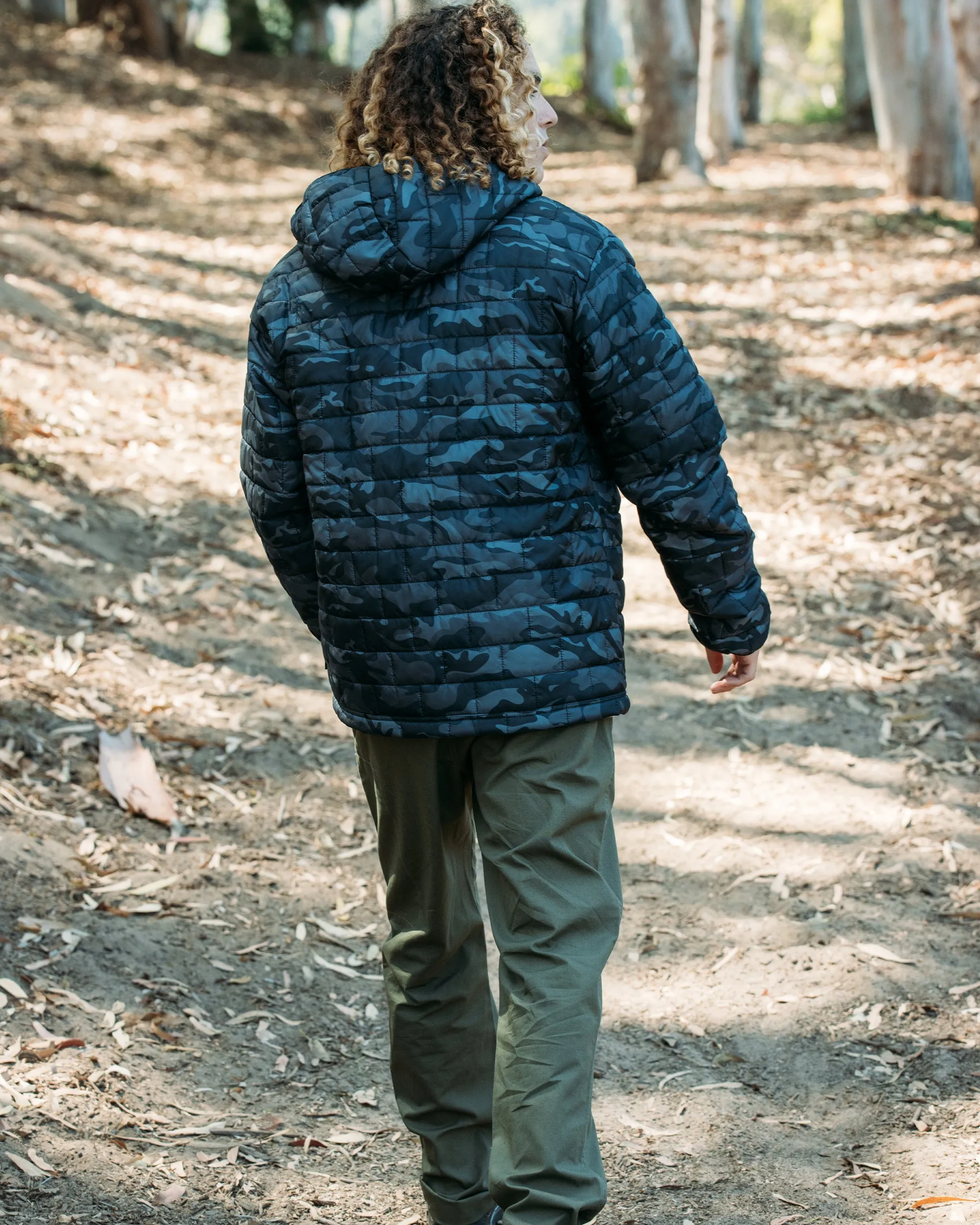 Heritage Hooded Puffer Jacket - Midnight Camo
