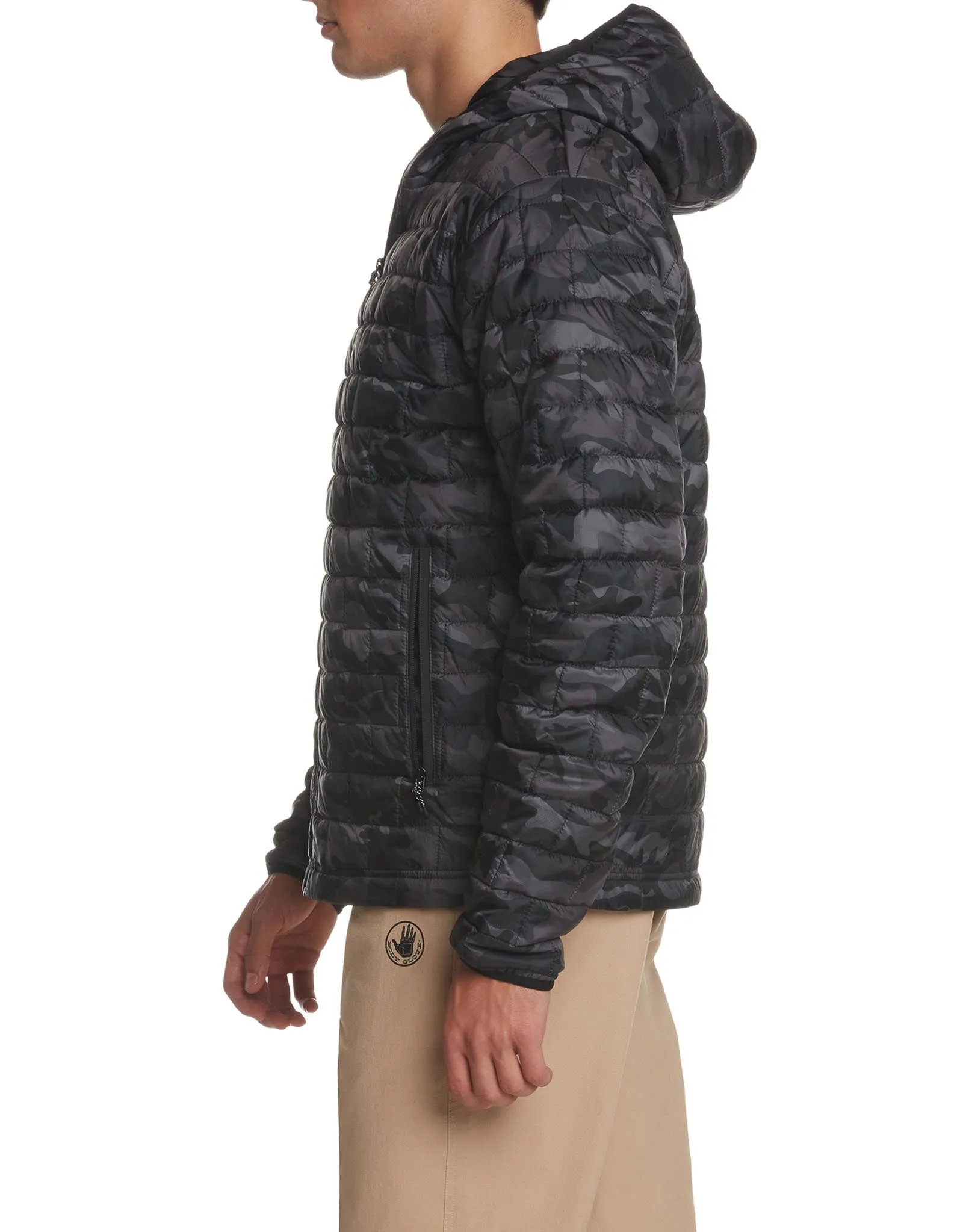 Heritage Hooded Puffer Jacket - Midnight Camo