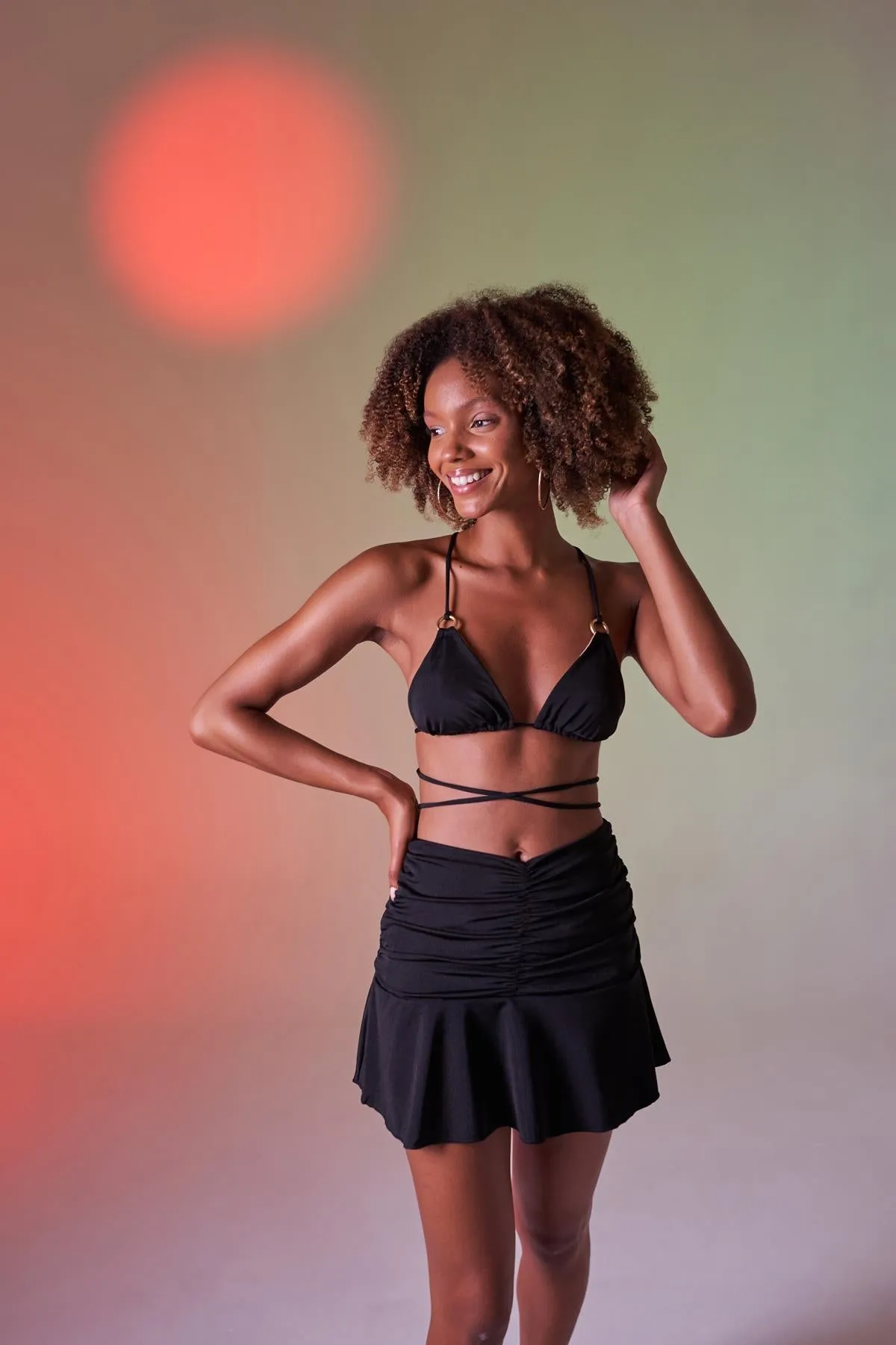 HLLY Women Delphi Skirt Black - Annecy