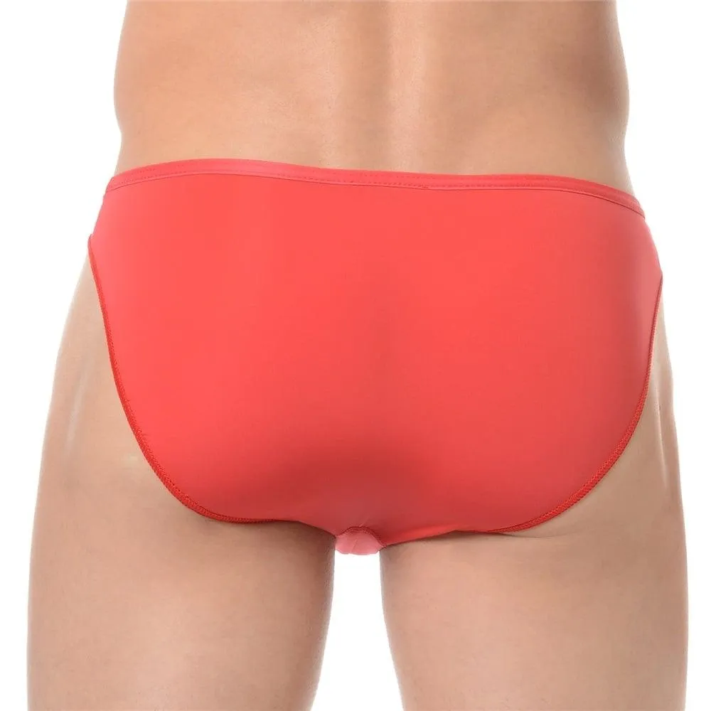 Hom Plumes Temptation Micro Brief - Red