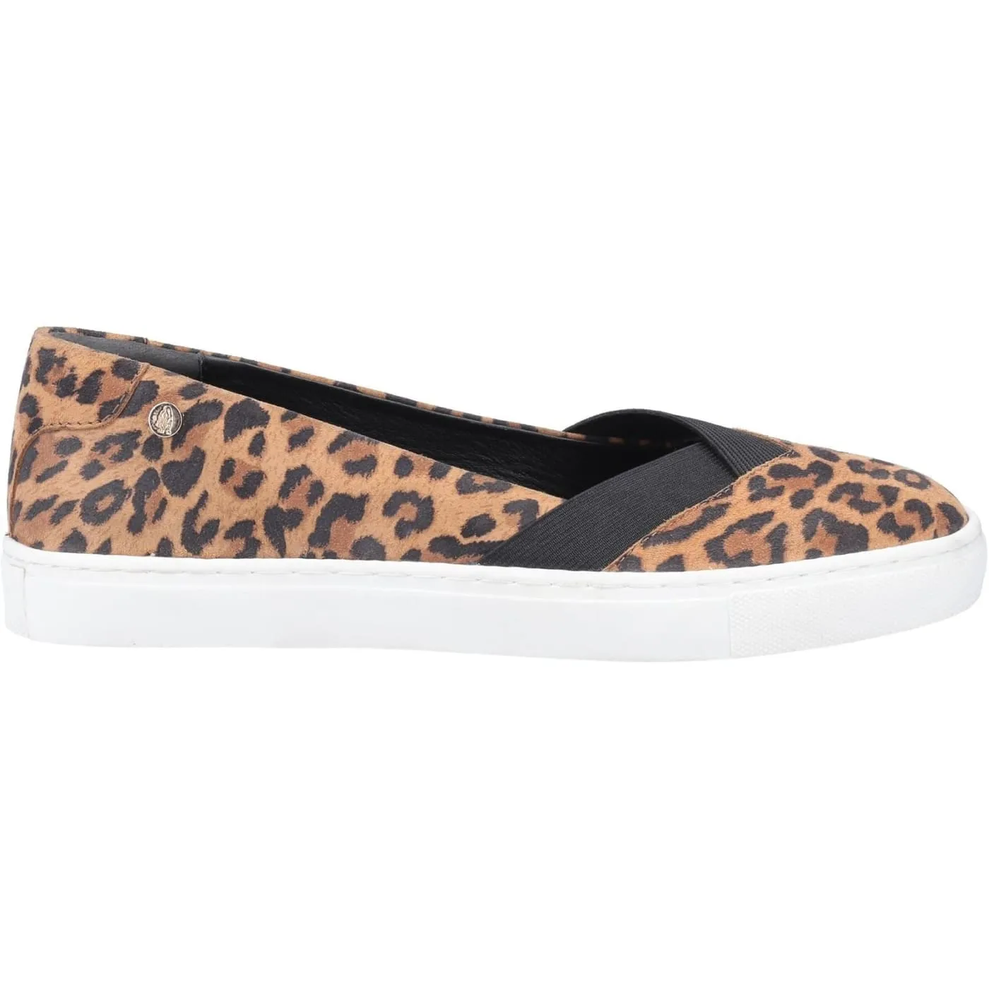 Hush Puppies Tiffany Multicoloured Ladies Smooth Leather Slip Ons