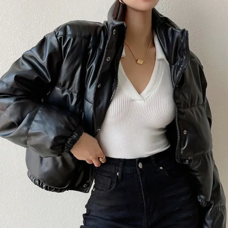Iridescent Puffer Jacket