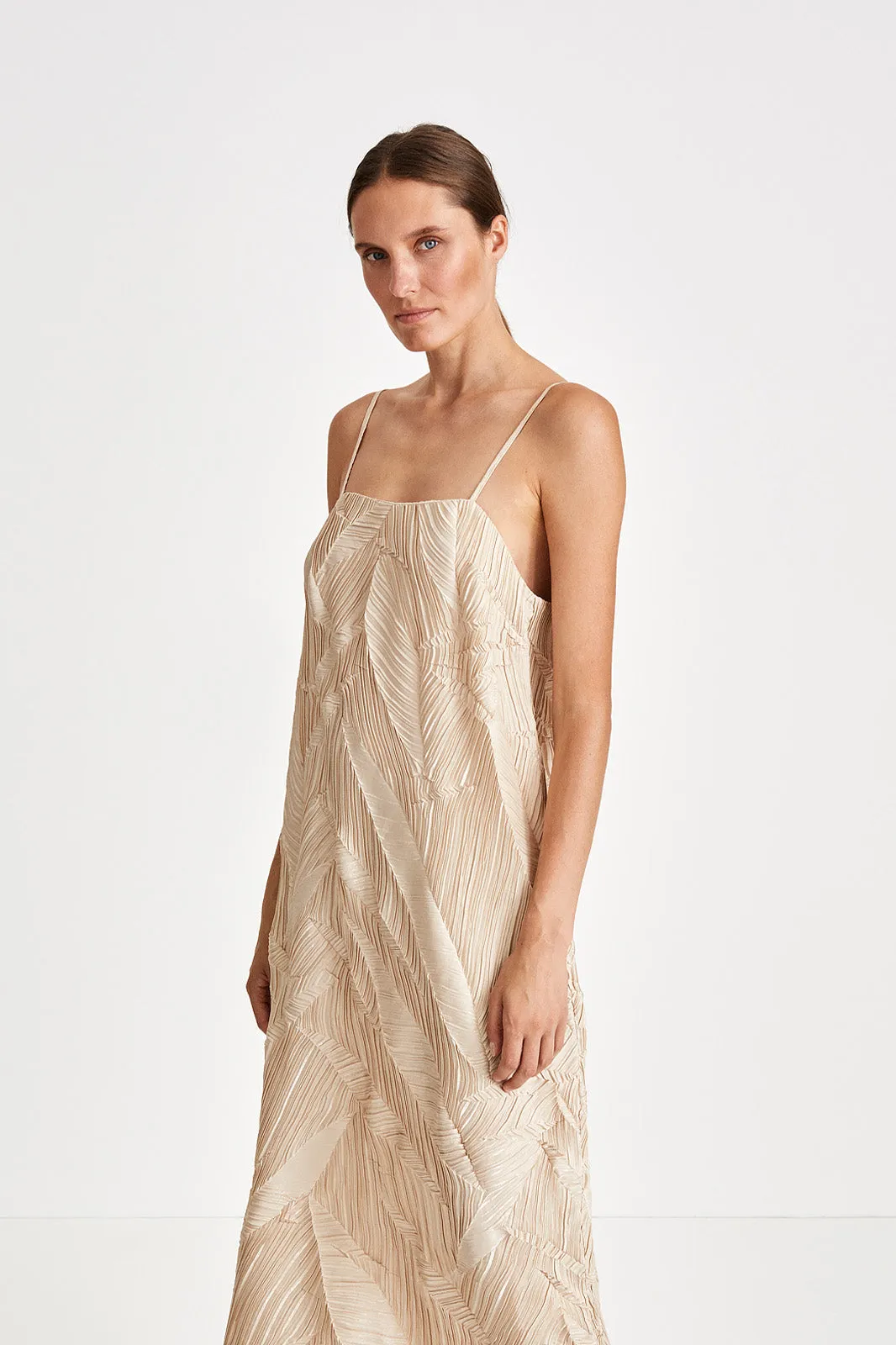 IVREA DRESS - SAND