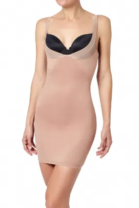 Janira Esbelta Control slip with straps, Dune (31401)