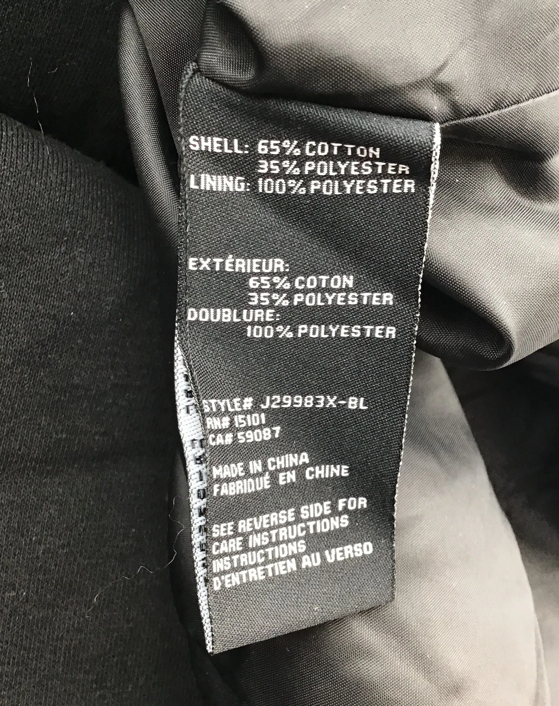Jones New York Women's Black Belted Overcoat - Size 2X