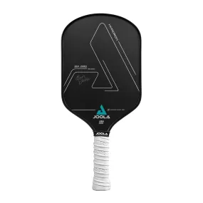 JOOLA Ben Johns Hyperion CGS 16mm Pickleball Paddle - Textured Carbon Grip Surface Technology for Spin & Control with Added Power - Polypropylene Honeycomb Core Pickleball Racket
