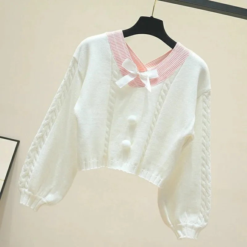 Kawaii Pastel Cardigan Sweater