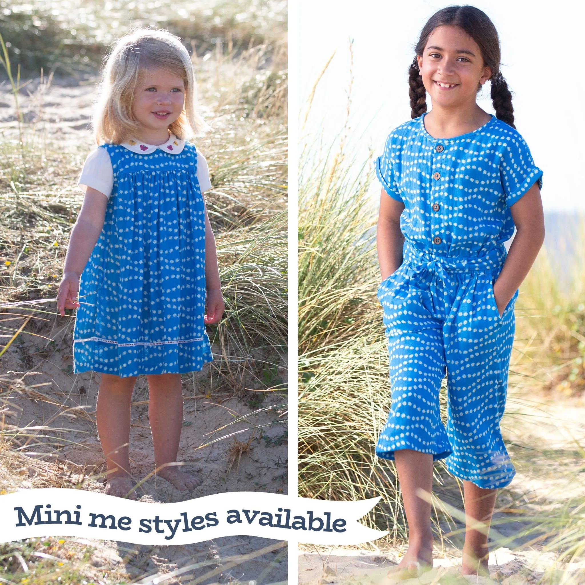 Kingston dress wavy daisy