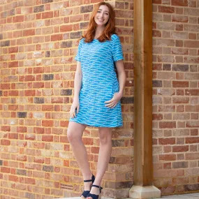 Kingston dress wavy daisy