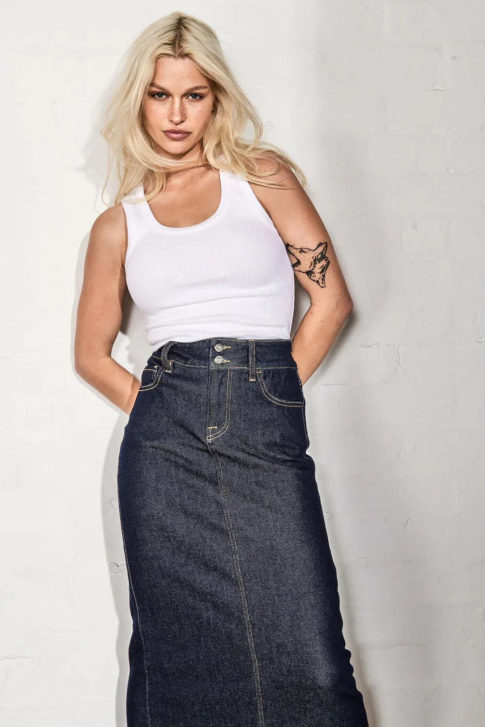 Kireina | Joni Skirt | Indigo